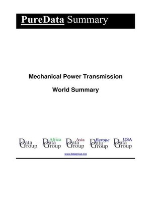 cover image of Mechanical Power Transmission World Summary